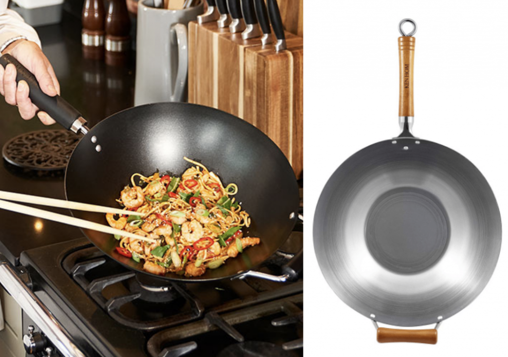 Carbon steel wok