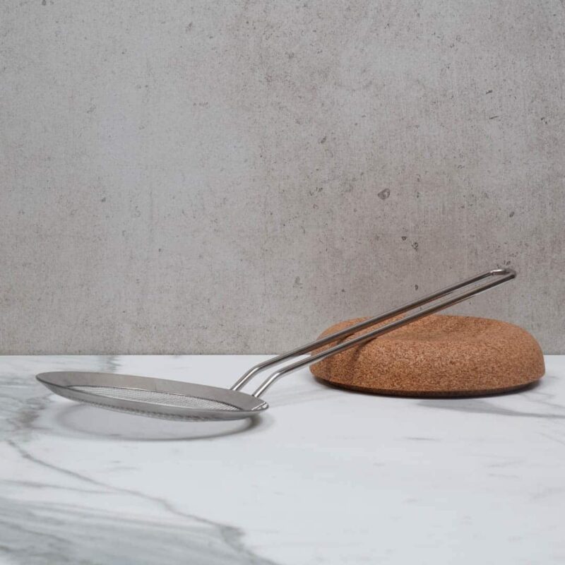 Chef Inox Skimmer Round Fine Mesh 1mm - 30 cm
